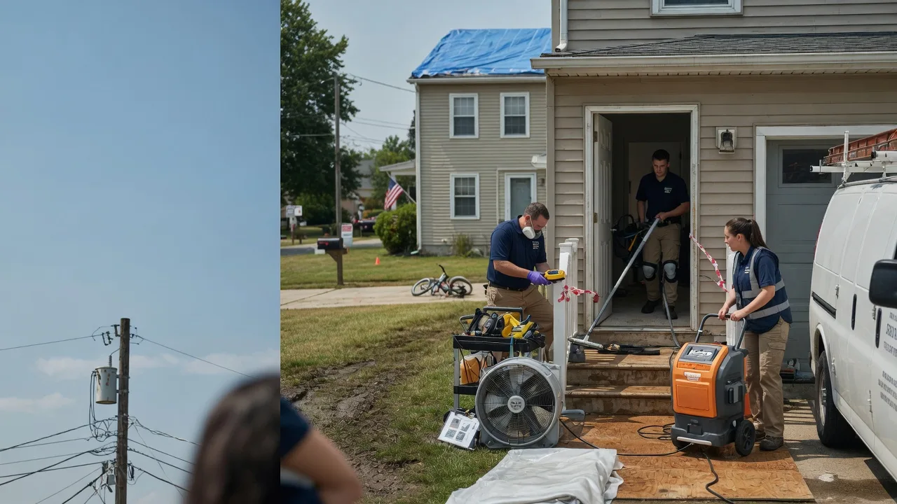 Water Damage Repair in Amidon, ND near me
